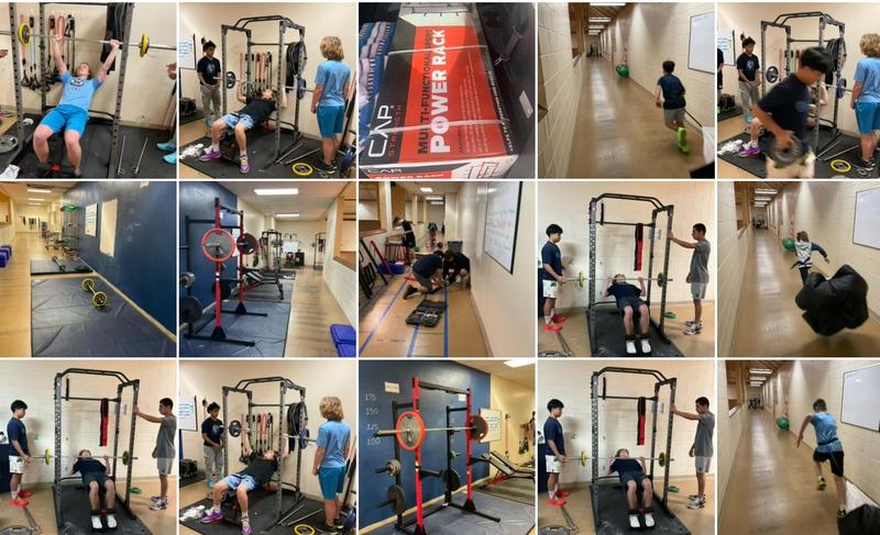 Empower Them 😉 Boys yesterday morning put the rack together we bought Sunday … amazing