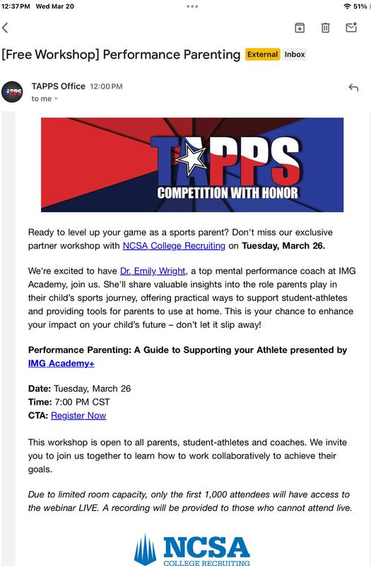 TAPPS offers a Tremendous Opportunity